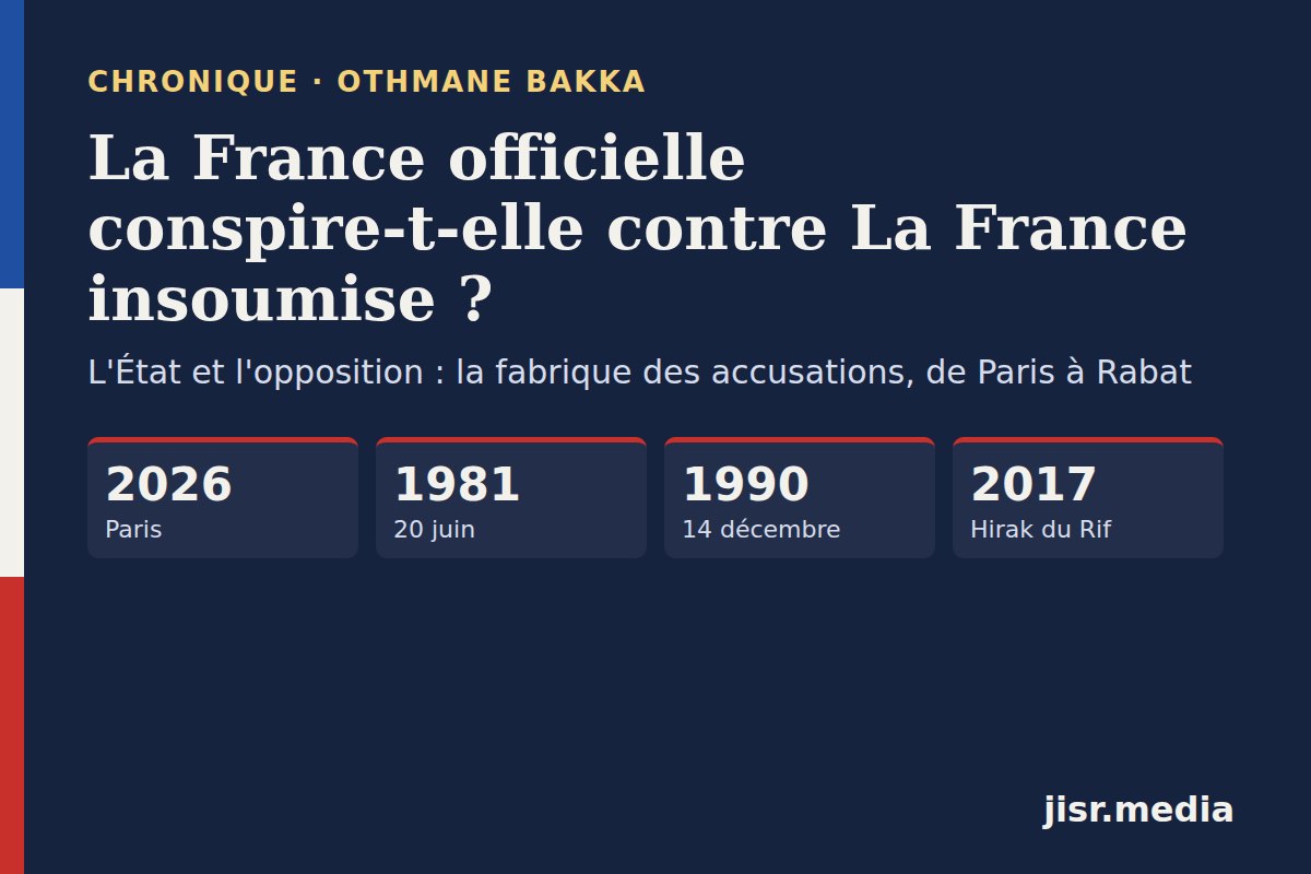 La France officielle conspire-t-elle contre La France insoumise ?