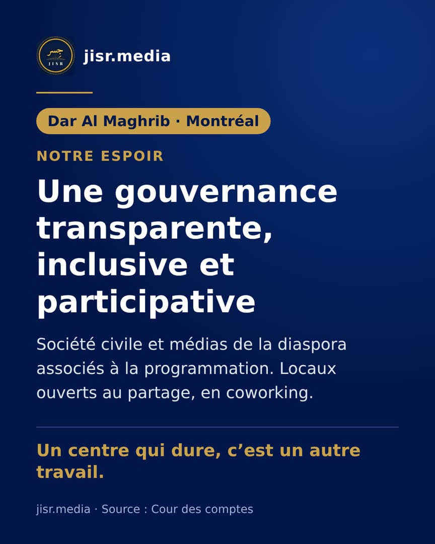 Une gouvernance transparente, inclusive et participative