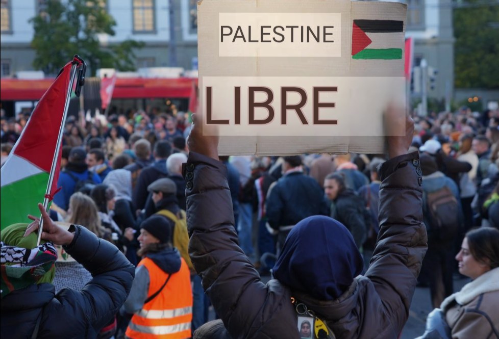 مظاهرة من أجل فلسطين